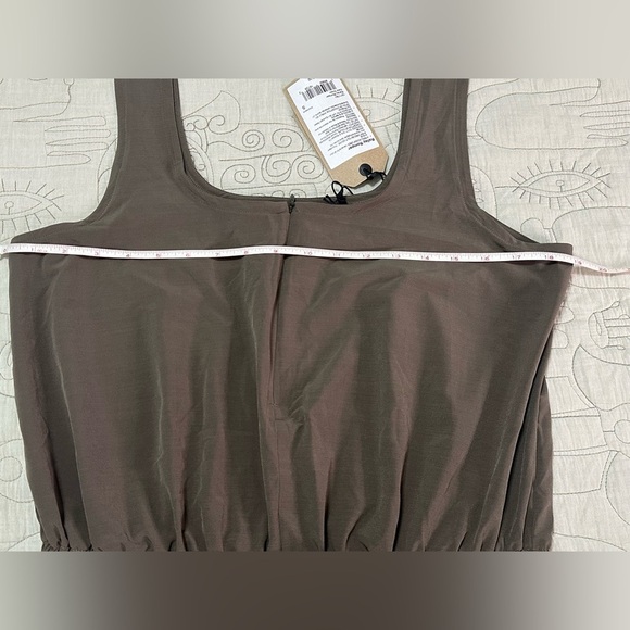 NEW Prana Railay Romper S Slate Green Relaxed Fit UPF 50+ - Picture 10 of 12